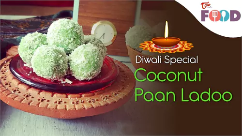 Diwali Special Coconut Paan Ladoo